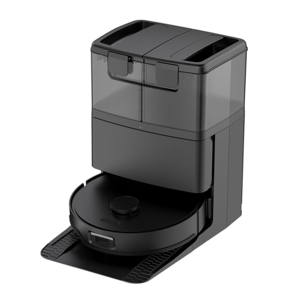 Aspirador de robô com autoesvaziamento