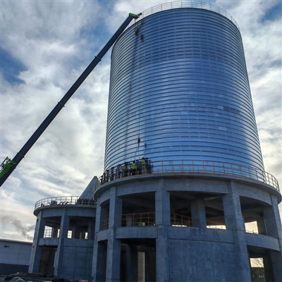 Silo de aço espiral